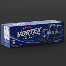 Blue Soda Case Box