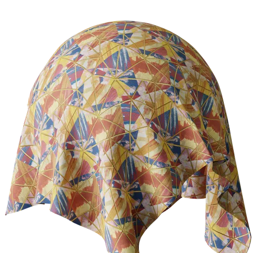 Graphical Gold Embroidery