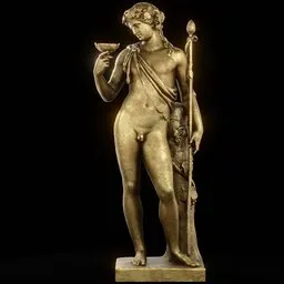 statue of Brass Bacchus