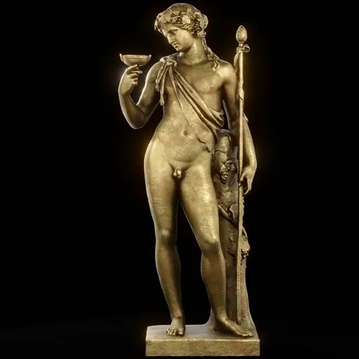 statue of Brass Bacchus