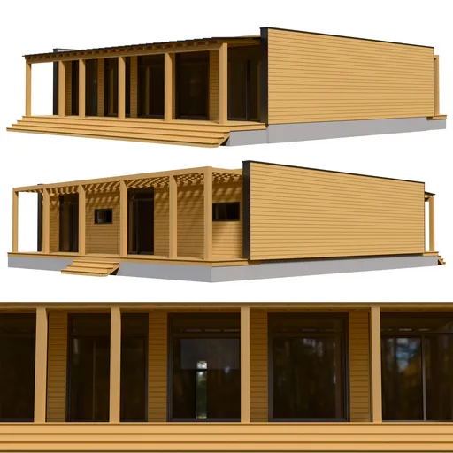FortaLine Wooden Modern Villa