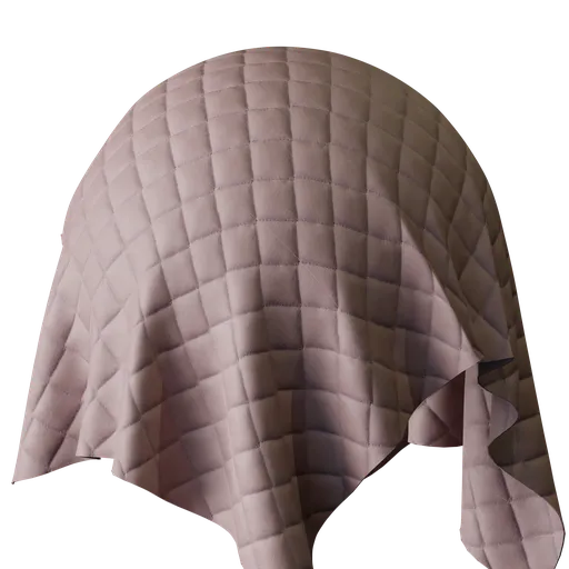 Geometric Pink Velvet