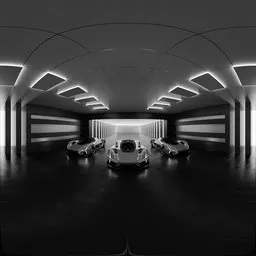 Car Showroom Studio HDRi