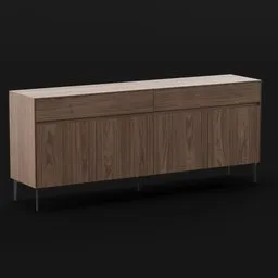 Modern Oak Sideboard