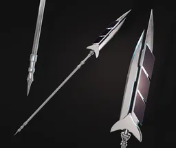 Scifi spear