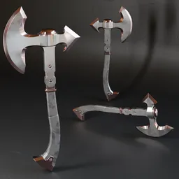 MK Axe lowpoly-028
