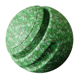 Green camo material