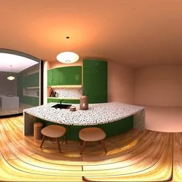 Modern Terrazzo Kitchen