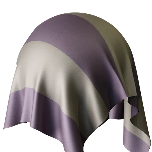 Stripe Purple Flat