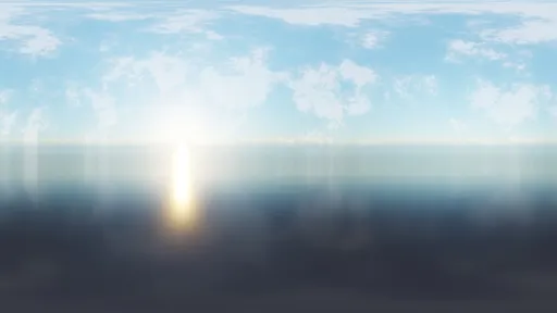 Calm Ocean Sunrise HDRI