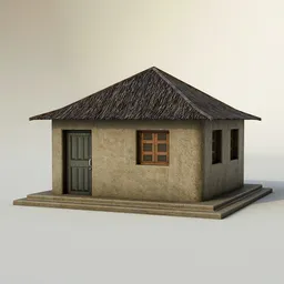 Village Thatch Hut