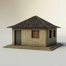 Village Thatch Hut