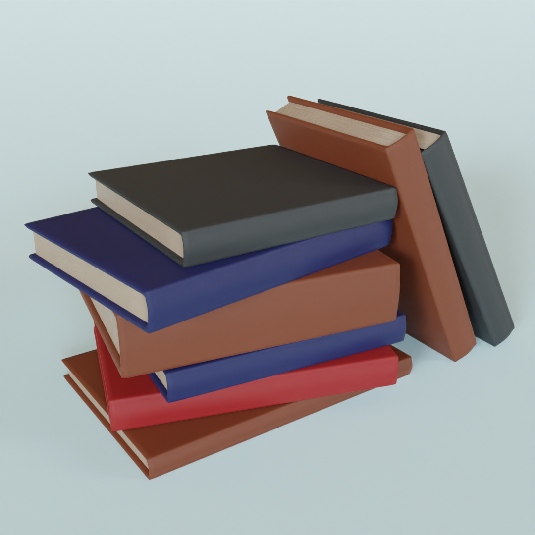 Books | FREE 3D Book models | BlenderKit