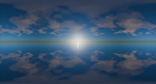 Calm Ocean Sunrise Sky