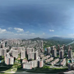 Highsky building cloud bluesky