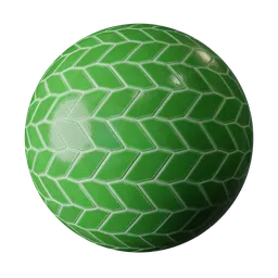Green cell tiles