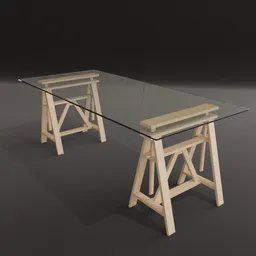 Trestle Table 02