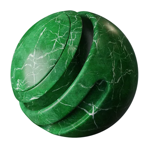 Green marble