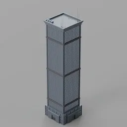 Modern Commercial Skyscraper
