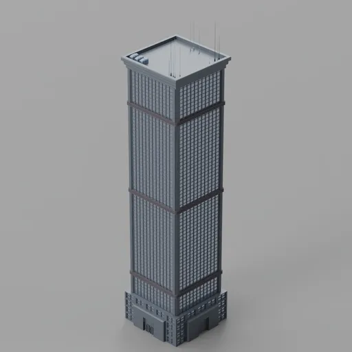 Modern Commercial Skyscraper