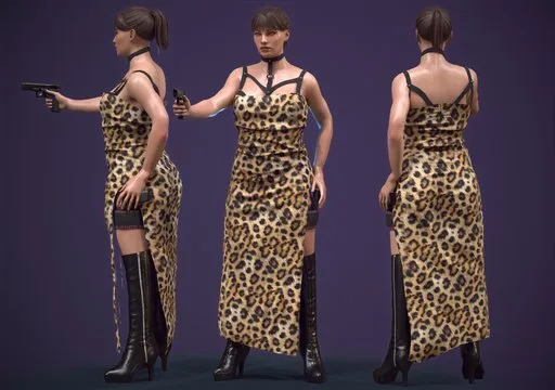 Action Female Character Spy