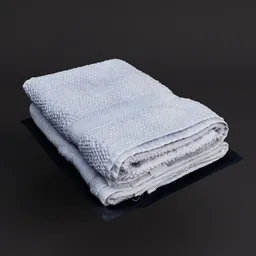 White towels