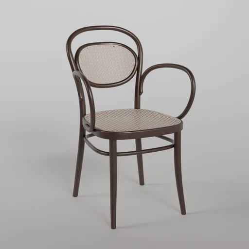 20 Armchair B112 - Dark Chocolate