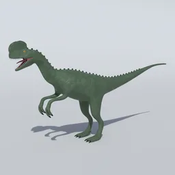 Cartoon Dilophosaurus