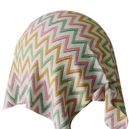 Geometric Multicoloured Embroidery