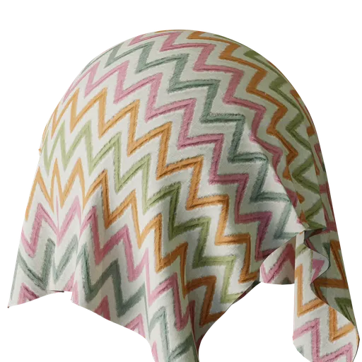 Geometric Multicoloured Embroidery