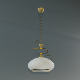 Decorative pendant ceiling lamp