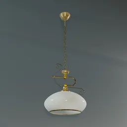 Decorative pendant ceiling lamp