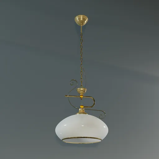 Decorative pendant ceiling lamp