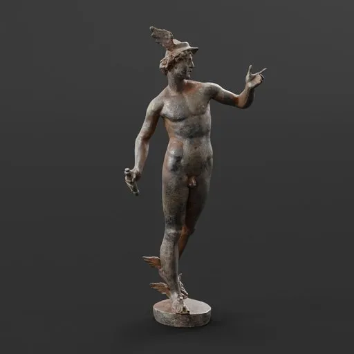 statue of Iron mercuryIGVSF