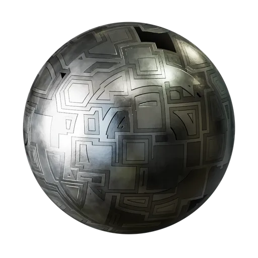 Procedural Sci-Fi Metal Greeble
