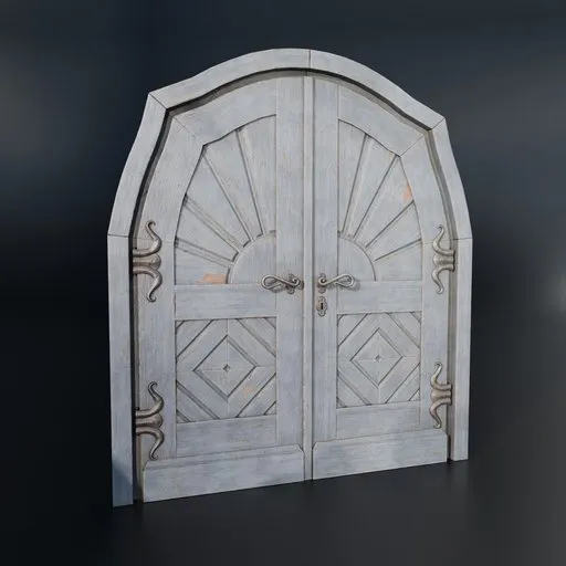Old Mansion Door