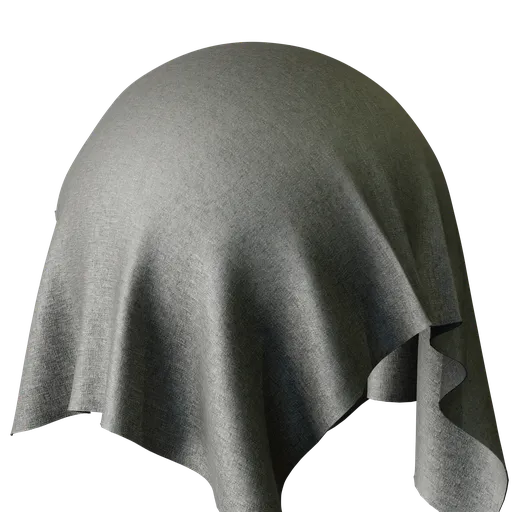 Plain Grey Chenille