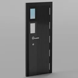 Charming Home Door Iron Glass