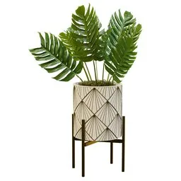 Geometric Ceramic Planter