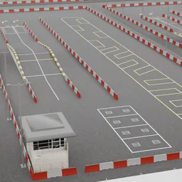 Driving Test Area