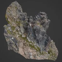 Rocky Rugged Rock Mountain Side