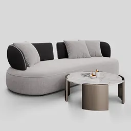 Modern Elegant Sofa CDF917