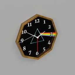 Pink Floyd Dark Side Clock