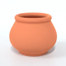 Clay Flower Pot