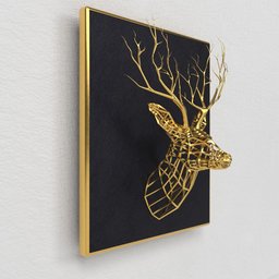 Deer Wire on Photo Frame