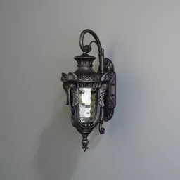 Outdoor wall lantern