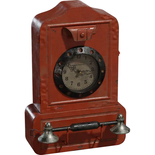 Vintage Telephone Wall Clock