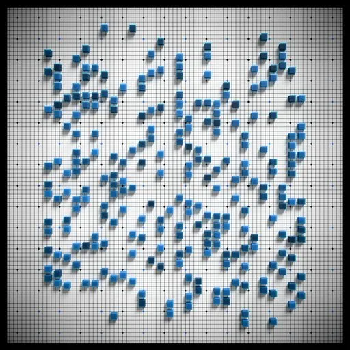 Abstracts Bars Animated Geo Nodes