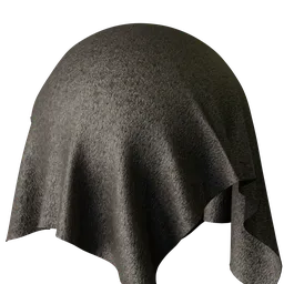 Plain Grey Chenille