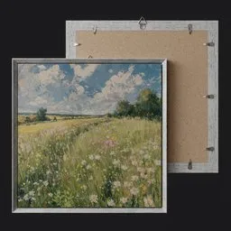 Painting Art Flower / Picture Realistic